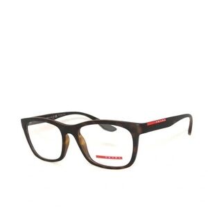 PRADA BNIB SPORT 02NV 02N 5811O1 53 RUBBER HAVANA EYEGLASSES EYEWEAR DESIGNER